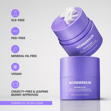 Carica l'immagine nel visualizzatore di Gallery, Balsamo detergente Wonderskin Melt It All – Struccante delicato