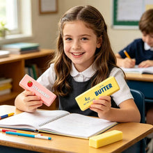 Carica l'immagine nel visualizzatore di Gallery, 2PCS Butter Squishy, Giocattolo da Spremere di Burro,Giocattoli Giocattolo da Schiacciare,Antistress Squishies Squeeze G