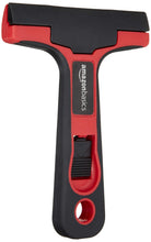 Carica l'immagine nel visualizzatore di Gallery, Amazon Basics Raschietto per vetro e piastrelle con impugnatura morbida da 10.16 cm