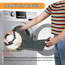 Carica l'immagine nel visualizzatore di Gallery, Termoforo Elettrico, Pad Elettrico con Spegnimento Automatico e 6 Livelli di Temperatura, Pad Riscaldante per Schiena, S