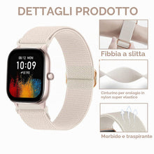 Carica l'immagine nel visualizzatore di Gallery, Confezione da 6 cinturini elastici in nylon per Amazfit Active 2/ Active 3 Premium/GTR mini/GTS 4 Mini/4/3/2 Mini/2e/ 2/