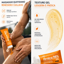 Carica l'immagine nel visualizzatore di Gallery, Sanavita - Arnica Gel Forte 98% Crema effetto Lenitivo, 150ml