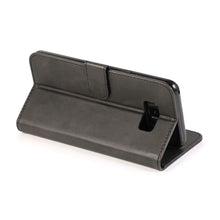Carica l'immagine nel visualizzatore di Gallery, Custodia Cover per Samsung Galaxy S8 in Pelle,Nero