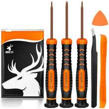 Carica l'immagine nel visualizzatore di Gallery, JOREST Cacciaviti Kit per Switch, 6Pcs Smontaggio Set con Triwing Y00,Y1,Phillips PH000, Pinzette, Piede di Porco, Leva 
