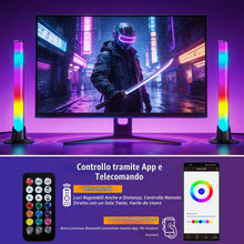 Carica l'immagine nel visualizzatore di Gallery, Barra LED Gaming, RGB Lampada Gaming, Pack da 2