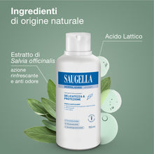 Carica l'immagine nel visualizzatore di Gallery, Saugella Dermoliquido Detergente Intimo Quotidiano per Uso Frequente, 750 ml