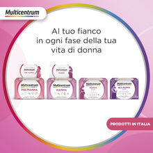 Carica l'immagine nel visualizzatore di Gallery, Multicentrum Mamma DHA, Integratore Alimentare Multivitaminico e Multiminerale, fonte di vitamine che forniscono numerosi benefici per le Donne in gravidanza, 30 Compresse + 30 capsule molli