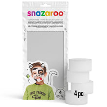 Carica l'immagine nel visualizzatore di Gallery, Snazaroo – Spugne Circolari ad Alta Densità per la Pittura del Viso e Corpo, Aquacolor e il Trucco