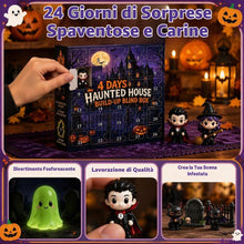 Carica l'immagine nel visualizzatore di Gallery, Calendario dell'Avvento di Halloween 2026, 24 giorni di Halloween, conto alla rovescia con sorpresa, bambola spaventosa,