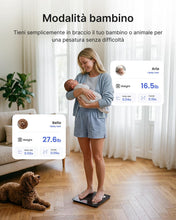 Carica l'immagine nel visualizzatore di Gallery, RENPHO Bilancia Pesapersone Digitale, Bilancia Impedenziometrica, 180 kg