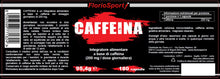 Carica l&#39;immagine nel visualizzatore di Gallery, Caffeina Anidra Pura 180 Capsule da 200 mg FlorioSport Integratore Alimentare di Caffeine ad alto dosaggio