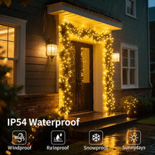 Carica l'immagine nel visualizzatore di Gallery, Hoteril Luci Natale Esterno, 33M 300 LEDs Luci Albero di Natale Impermeabile, Lucine da Esterno Giardino per Adatto a Giardino, Feste, Natale, Natalizie Albero, Nozze (Bianco caldo)