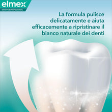 Carica l'immagine nel visualizzatore di Gallery, Elmex - Dentifricio Sensitive Professional Whitening 75ml (Consegna in 48 Ore), Dentifricio per Denti Sensibili, Sbianca