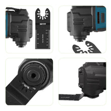 Carica l'immagine nel visualizzatore di Gallery, 14 Pezzi Lame Multifunzione, Lame Utensile Multifunzione Oscillante 34mm, Attacco Rapido Kit Per Legno Plastica PVC
