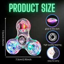 Carica l'immagine nel visualizzatore di Gallery, 2 Pezzi Fidget Giocattoli, Giocattoli Fidget a LED