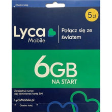 Carica l'immagine nel visualizzatore di Gallery, Sim 100% anonima Lycamobile Polonia, pronta per l'utilizzo, utilizzabile in italia, contratto a consumo, nessun canone m