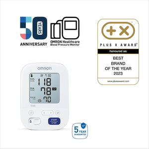 OMRON M3 X3 Comfort Misuratore di Pressione da Braccio Digitale con Tecnologia...