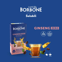 Carica l'immagine nel visualizzatore di Gallery, Caffè Borbone Ginseng Zero - Zero Grassi, Zero Zuccheri, Zero Glutine - 10 Capsule - Compatibili con macchine ad uso dom