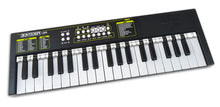 Carica l'immagine nel visualizzatore di Gallery, Bontempi 15 3780 KeyRhythm - Tastiera Digitale a 37 Tasti, Passo 2 cm con Funzione Apprendimento, Presa per Cuffie, USB-C, 480x150x40 mm, per Bambini e Principianti