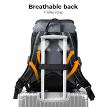 Carica l&#39;immagine nel visualizzatore di Gallery, K&amp;F Concept Zaino per Fotocamera Professonale, Borsa Fotocamera Fotografia, Zaino Fotocamera Impermeabile Antifurto, Grande Capacità, Elevata Stabilità, Scomparto per Laptop da 16 Pollici, Grigio