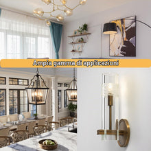 Carica l'immagine nel visualizzatore di Gallery, Lampadine Filamento LED E14 4W = 40W 495LM Bianca Calda 2700K 6 Pezzi