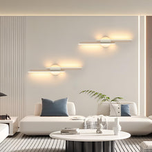 Carica l'immagine nel visualizzatore di Gallery, 24W Applique da Parete Interno LED Bianca 60CM Bianco Caldo 3000K