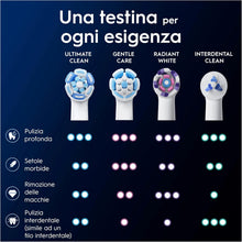 Carica l'immagine nel visualizzatore di Gallery, Oral-B Testine di Ricambio iO Ultimate Clean, Bianche, 6 Ricambi