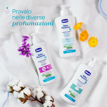 Carica l'immagine nel visualizzatore di Gallery, Chicco Baby Moments Bagno Corpo senza Lacrime, Bagnoschiuma Per Bambini, con Formula Naturale, Con Estratto di Cotone e 