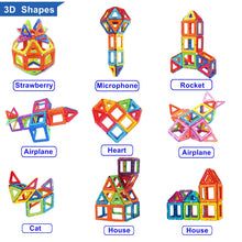 Carica l'immagine nel visualizzatore di Gallery, Condis Costruzioni Magnetiche Bambini 42 Pezzi, Giochi 3 4 5 6 7 anni, Educativi Calamite Puzzle Montessori