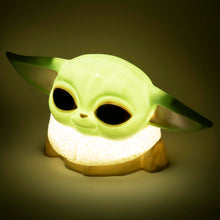Carica l'immagine nel visualizzatore di Gallery, Luce da Scrivania Mandalorian Grogu Lampada Ufficiale per Ufficio, Collezionabile, Alimentazione a Batterie