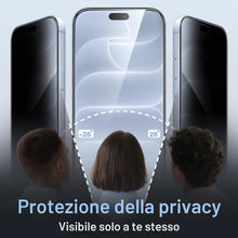 Carica l'immagine nel visualizzatore di Gallery, JETech Privacy Pellicola Protettiva per iPhone 18 Pro, 2 Pezzi
