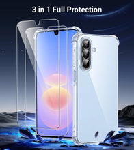 Carica l'immagine nel visualizzatore di Gallery, FLLAO Cover per Samsung Galaxy A18/A17 5G/4G, TPU Bumper, Trasparente