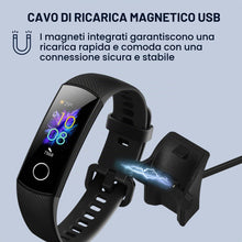 Carica l'immagine nel visualizzatore di Gallery, kwmobile Cavo Caricabatterie Compatibile con HONOR Band 5/4 / 3/3 Pro / 2/2 Pro Cavo - Carica Batterie USB Smartwatch - 