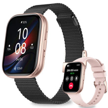 Carica l'immagine nel visualizzatore di Gallery, Smartwatch Uomo Donna, 1,75'' Orologio Smart Watch con Effettua/Risposta Chiamate, 120+ Sportive Fitness Tracker con Con