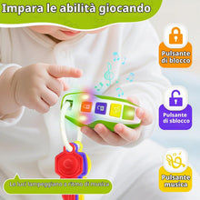 Carica l'immagine nel visualizzatore di Gallery, WixbFyn Chiave Auto Giocattolo per Bambini con Musica e Luci, Da Viaggio 3+