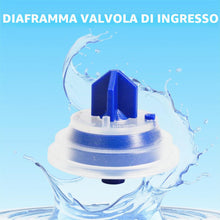 Carica l'immagine nel visualizzatore di Gallery, 3 pezzi Membrana di scarico per Geberi Impuls 380 o 360, Guarnizione diaframma di tenuta WC con scarico, Membrana di rie