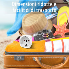 Carica l'immagine nel visualizzatore di Gallery, Adattatore Presa Inglese - Vutizal 2 pezzi Adattatore Universale da Viaggio - 3250W Adattatore UK per Regno Unito, Irlan
