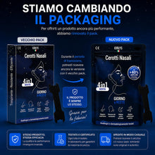 Carica l'immagine nel visualizzatore di Gallery, 60pz Cerotti Nasali Antirussamento per Sport, Respira Bene, Dormire Meglio, Tenuta Forte, Asticelle Rinforzate, Antisudo