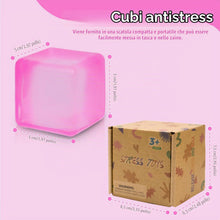 Carica l'immagine nel visualizzatore di Gallery, Giocattoli da Schiacciare Cubi Morbidi Giocattolo Cubo di Ghiaccio，Cubi Morbidi Giocattoli da Schiacciare，Giocattoli Sen
