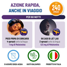 Carica l'immagine nel visualizzatore di Gallery, Equilibra Melatonina Liposomiale Spray, 240 Spruzzi, 60 Notti