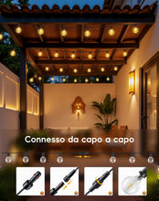 Carica l'immagine nel visualizzatore di Gallery, Catena Luminosa Esterno Luci Giardino - 9M 30Ft G40 Luci da Esterno LED