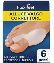 Carica l'immagine nel visualizzatore di Gallery, Alluce Valgo Correttore Tutore Alluce Valgo 6 Pezzi Silicone