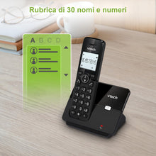 Carica l'immagine nel visualizzatore di Gallery, VTech CS2000 Telefono Cordless Casa DECT con vivavoce e blocco chiamate, Telefono fisso per anziani, identificatore di c
