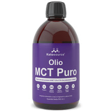 Carica l'immagine nel visualizzatore di Gallery, Olio MCT puro Ketosource® | Fonte ad alta purezza di MCT C8 e C10 che potenziano i chetoni | Supporta la nutrizione e il