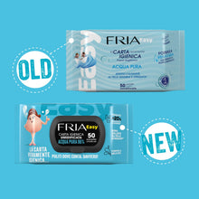 Carica l'immagine nel visualizzatore di Gallery, Fria Easy Carta Igienica Umidificata con Acqua Pura ad Effetto Calmante, Tessuto Gettabile nel WC, Dermatologicamente Te