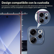 Carica l'immagine nel visualizzatore di Gallery, Pellicola Vetro Temperato per OPPO Reno 15 F 15F/15 FS 15FS (4G/5G), 2 Pezzi Pellicola Fotocamera e 2 Pezzi Pellicola Pr