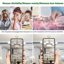 Carica l'immagine nel visualizzatore di Gallery, Lampadine LED E14 7W Equivalenti a 60W, Lampadina LED E14, 820LM, Bianco Neutro 4000K, Nessun Sfarfallio, Non Dimmerabil