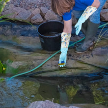 Carica l'immagine nel visualizzatore di Gallery, TRIXES Guanti Lunghi Gomma Laghetto Scarico – Impermeabili