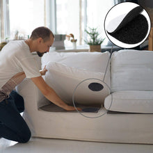 Carica l'immagine nel visualizzatore di Gallery, 6 Paia 10CM Versatili Adesivo Tondo Forte Nero Strisce Adesive Auto Hook and Loop Strips