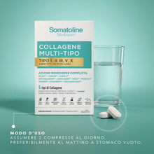 Carica l'immagine nel visualizzatore di Gallery, Granions by Somatoline Collagene Marino 5 Tipi Biotina 40 Compresse